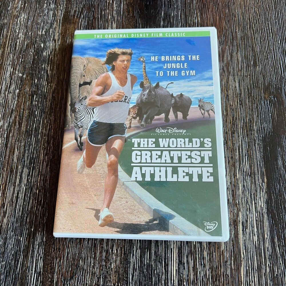 The World's Greatest Athlete DVD 1973 Tim Conway Jan-Michael Vincent Disney